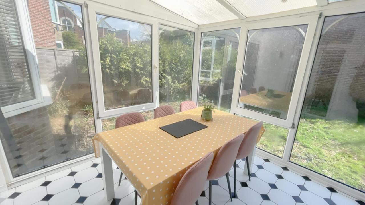 Large 3 Bedroom & 2 Bath - Ground Floor With Parking Bournemouth Ngoại thất bức ảnh